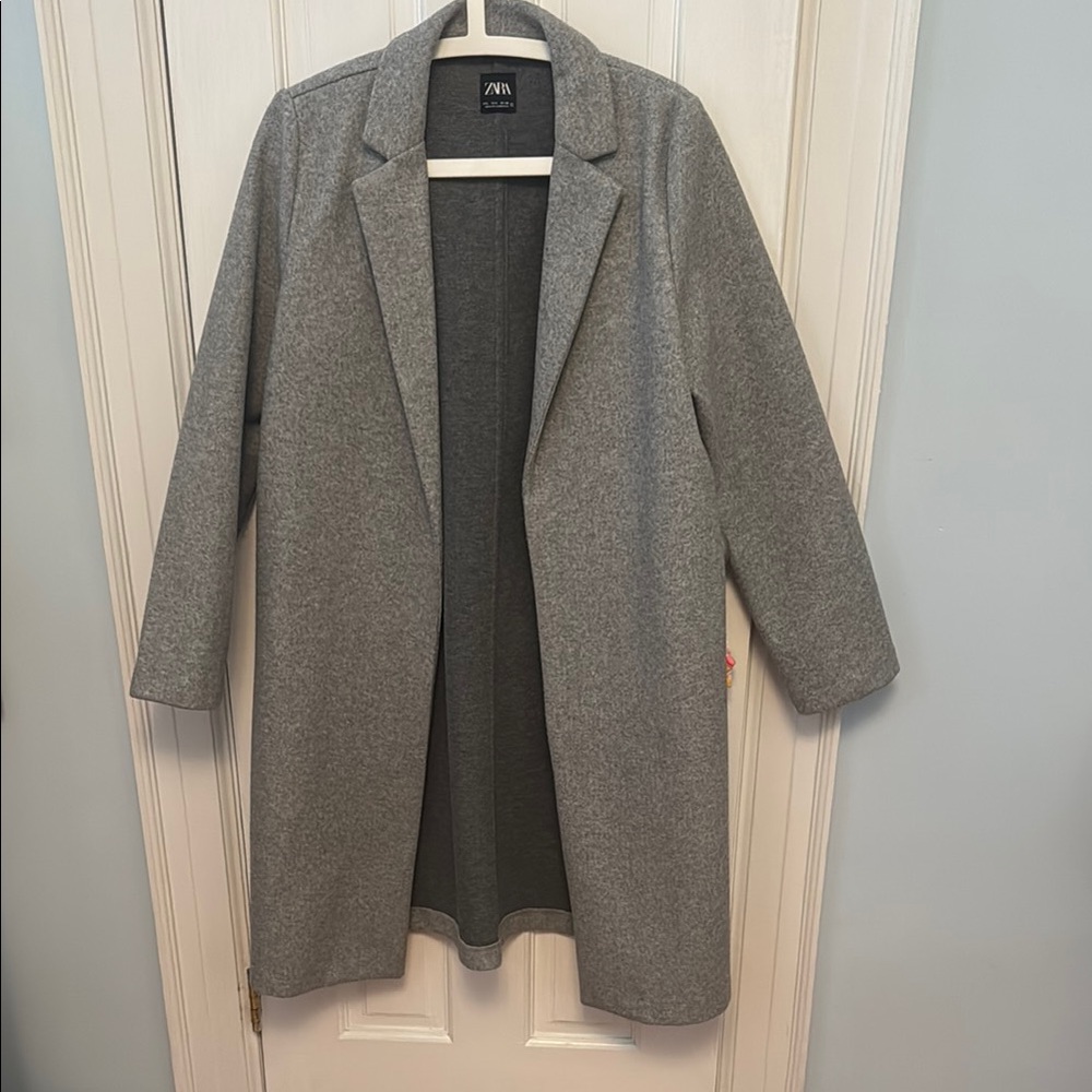 Zara Gray Soft Coat